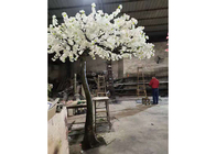 شجرة زهر الكرز اليابانية الخشبية الاصطناعية لديكور الزفاف